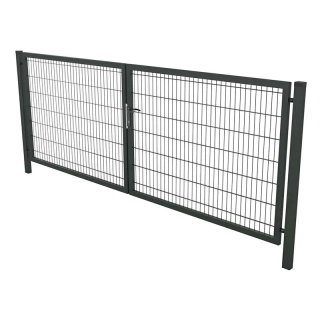 Záhradná brána LUX, širka 360 cm, výška 100 cm, antracit