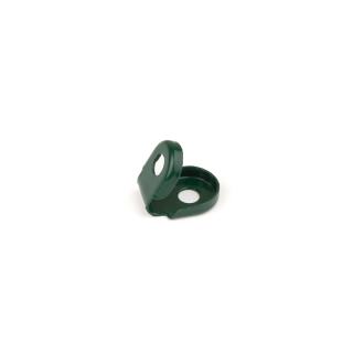 Príchytka AW CLIP, ZN+PVC, zelená